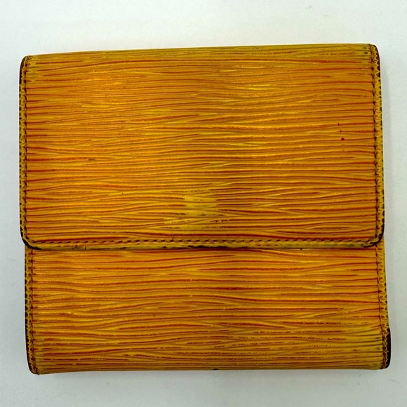 🚨SOLD🚨Authentic Louis Vuitton Portefeuille Epi Elise Trifold Wallet - Picture 2 of 7